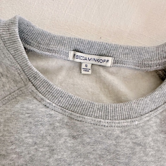 Rebecca Minkoff Super sweatshirt size small - Picture 3 of 4